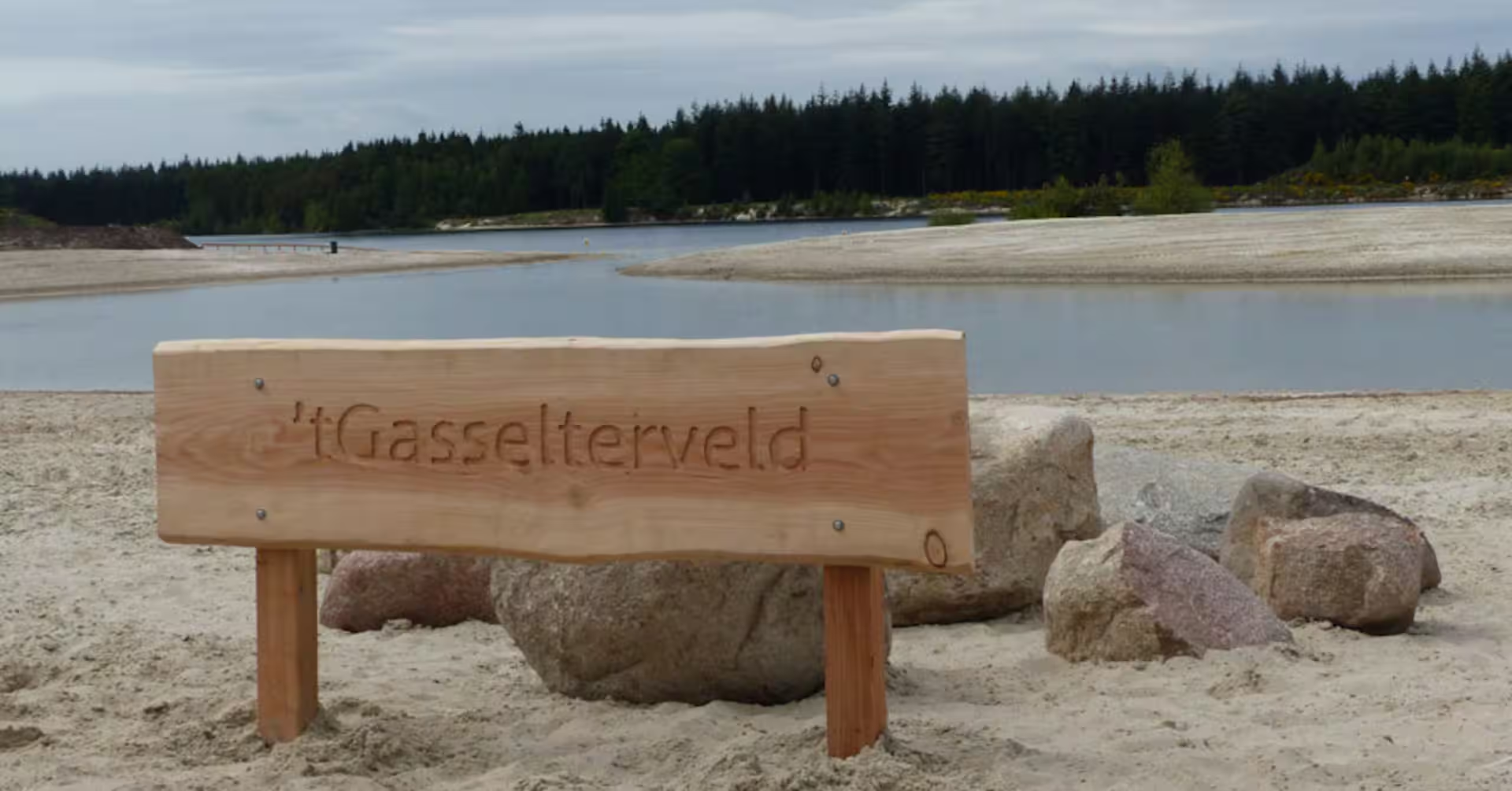 Zwemplek Gasselterveld in Drenthe
